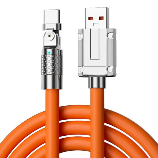 120W "Liquid Silicone" super-fast charging cable