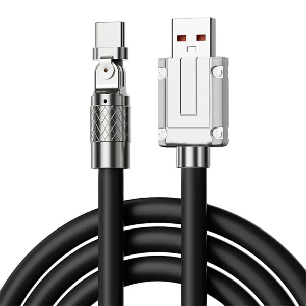 120W "Liquid Silicone" super-fast charging cable - Image 2